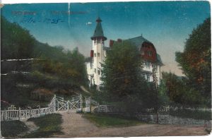 Călimănești, Vila Cantacuzino, carte poștală