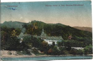 Călimănești, Mărele Hotel al Soc Govora-Călimănești, carte poștală