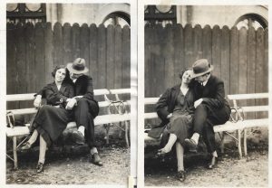 Pereche, România, 1931, lot de 2 fotografii