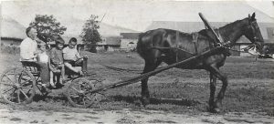 Trăsură cu cal, Basarabia, perioada antebelică