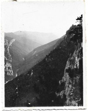 Peisaj montan, România, perioada interbelică