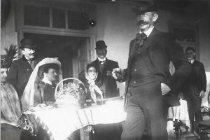 Menelas Chircu, supranumit ultimul boier al Râmnicului Sărat, 1912