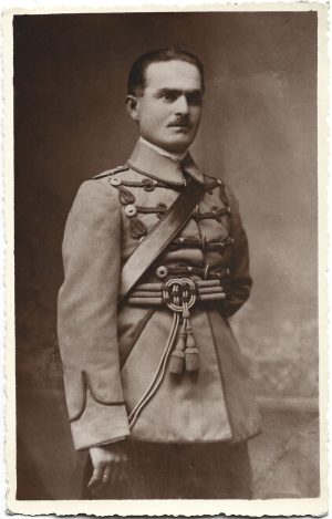 Locotenent român de cavalerie, 1941, Brăila