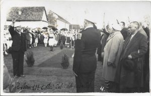Straja Țării, raportul comandantului de stol, 1939, studio J Dreher, Bocșa Montană-Vasiova