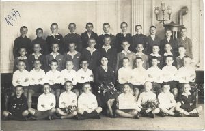 Elevi de la Gimnaziul Iosif Vulcan din Arad, 1933