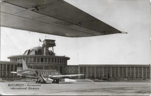 București, Aeroportul internațional Băneasa, carte poștală, RPR