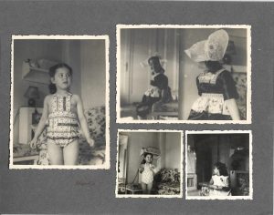 Fetiță, România, perioada interbelică, lot de 8 fotografii