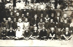 Elevi, studio Steinitzer & Weber, Șiria, județul Arad, perioada interbelică