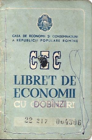 Libret de economii CEC, România