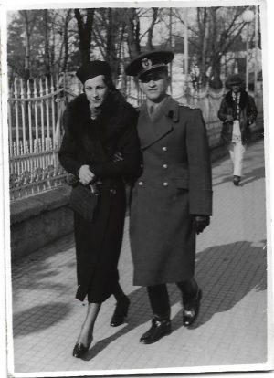 Ofițer român, Piatra Neamț, 1938, studio Blumenfeld, Piatra Neamț