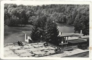 Sovata, Băile și Lacul Ursu, carte poștală, RPR