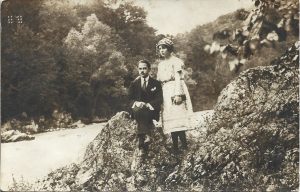Fotografie studio Krakovsky, Băile Herculane, 1921