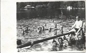 La ștrand la Sovata, 1934
