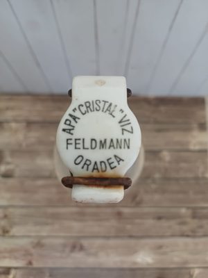 Sticlă de Apă "Cristal" Viz, Feldmann, Oradea, perioada interbelică