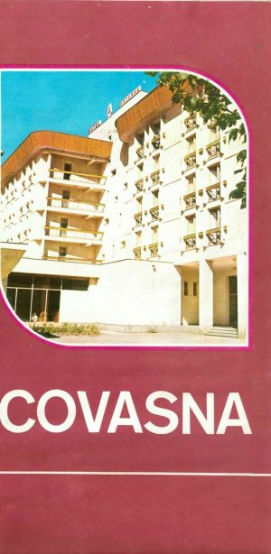 Covasna, pliant de reclamă turistică, perioada comunistă