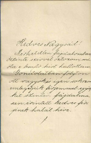 Scrisoare trimisă de la Hălmagiu, județul Arad, de soția primului magistru de poștă din localitate, Pfeifer Leopold, 1917