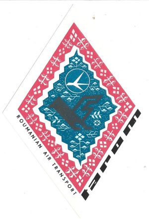 Etichetă TAROM, România, perioada comunistă