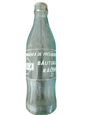 Sticlă Băutură răcoritoare Întreprinderea de Prestații Industriale Oradea, 250 ml, perioada comunistă