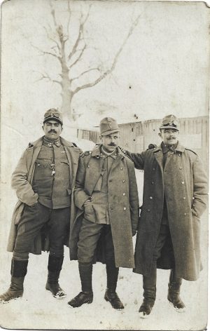 Militari secui din armata austro-ungară pe front, 1917
