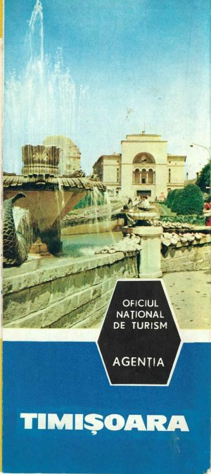 Oficiul Național de Turism, Agenția Timișoara, broșură, perioada comunistă