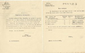 Act către Regimentul de Pontonieri, 1941