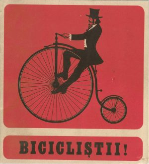 Bicicliștii!, broșură editată de Inspectoratul General al Miliției, Direcția Circulație, perioada comunistă