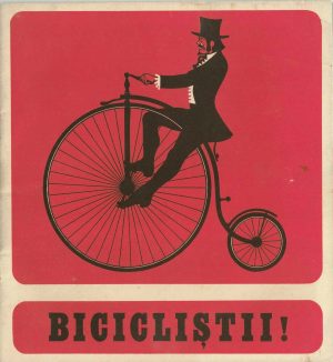 Bicicliștii!, broșură editată de Inspectoratul General al Miliției, Direcția Circulație, perioada comunistă
