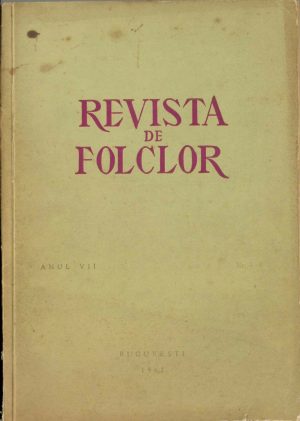 Revista de folclor, 3-4/1962