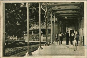 Băile Herculane, Terasa, carte poștală, RPR