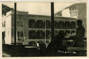 Băile Herculane, Hotelul 6 Martie, carte poștală, RPR