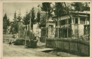 Poiana Țapului, Case de odihnă, carte poștală, RPR