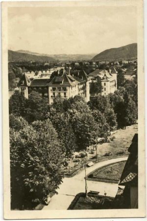 Călimănești, Vedere, carte poștală, RPR