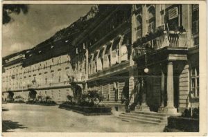 Băile Herculane, Hotelul de Stat, carte poștală, RPR