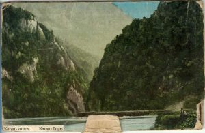 Album Kazán-szoros/Kazan-Enge cu 9 + 1 imagini, Dunărea la Cazane