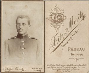 Militar german, studio Fritz Moritz, Passau