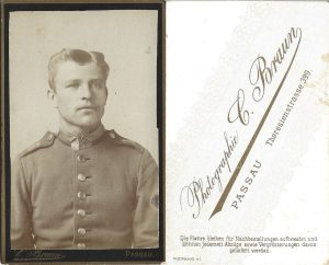 Militar german, studio Braun, Passau