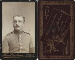 Militar german, studio Hans Grubauer, Passau