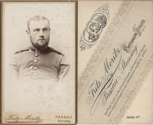Militar german, studio Fritz Moritz, Passau