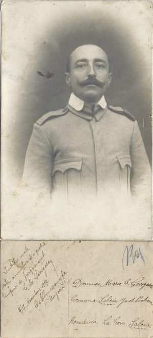 Prizonier de război român la Ostffyasszonyfa, 1917
