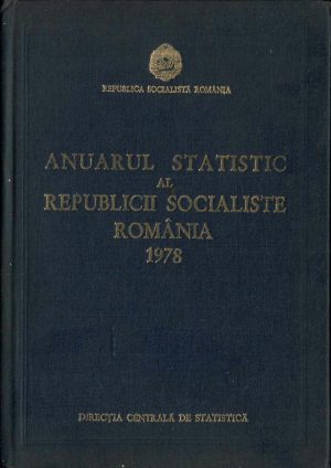 Anuarul statistic al Republicii Socialiste România 1978