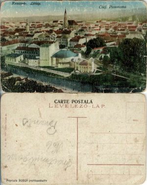 Kolozsvár, Látkép/Cluj, Panorama, carte poștală