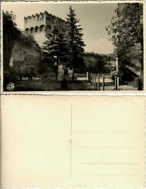 Aiud, cetatea, carte poștală