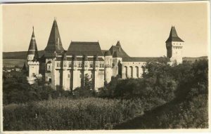 Castelul Hunedoara, clișeu de Joseph Fischer, Sibiu