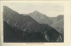 Partie aus dem Tărițagebiet, Verlag der Sektion Hermannstadt SKV, levelező-lap/carte poștală, 1913