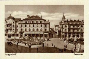 Nagyvárad, Bémer-tér, carte poștală, Oradea