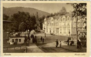 Szováta, Fürdő-szálló/Sovata, carte poștală, 1942