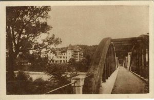 Călimănești - Podul de fier, Editura C Florescu, Craiova, carte poștală