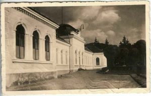 Uioara, Băile, carte poștală circulată Sibiu, 1940