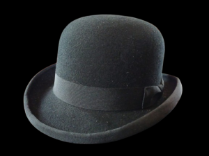 Melon fabricat manual, marca Major Wear, Marea Britanie, 100% lână - bowler hat