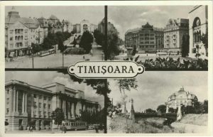 Timișoara, carte poștală, RPR